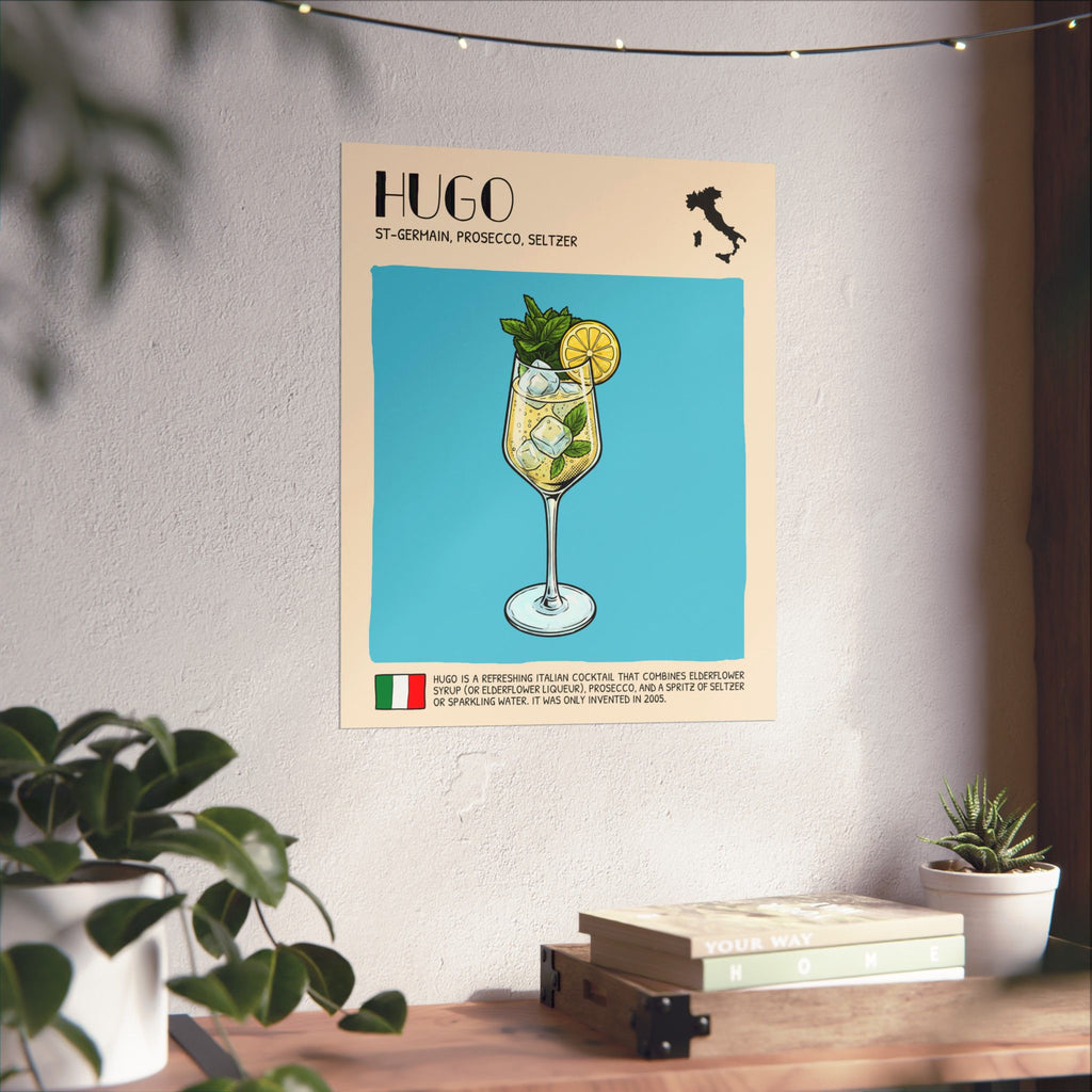 Hugo Poster — Italian Cocktail Art Print