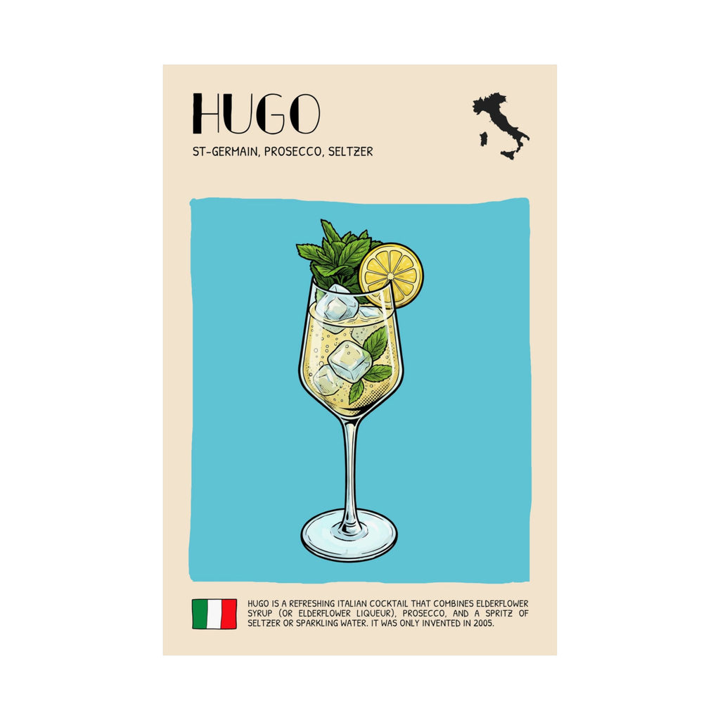 Hugo Poster — Italian Cocktail Art Print