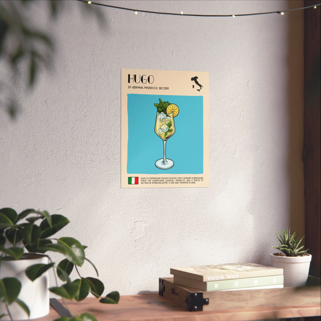 Hugo Poster — Italian Cocktail Art Print