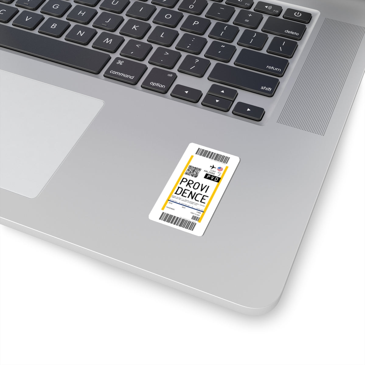Rhode Island T.F. Green International Airport (PVD) Boarding Pass Sticker — Travel Luggage Decal