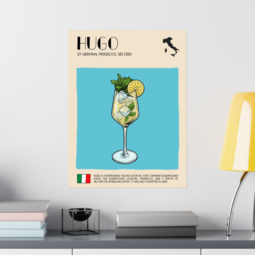 Hugo Poster — Italian Cocktail Art Print