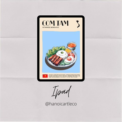 DIGITAL POSTER - ITALIAN FOOD ART - BRUSCHETTA