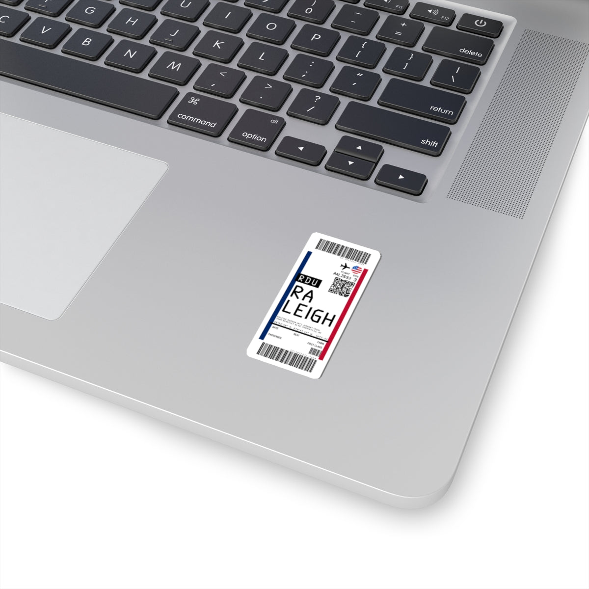 Raleigh-Durham International Airport (RDU) Boarding Pass Sticker — Travel Luggage Decal