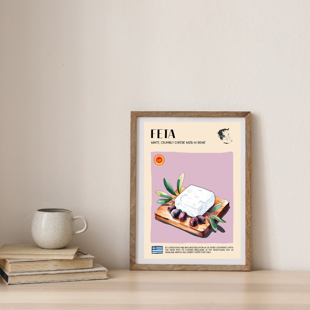 DIGITAL POSTER - VIETNAMESE FOOD ART - Feta