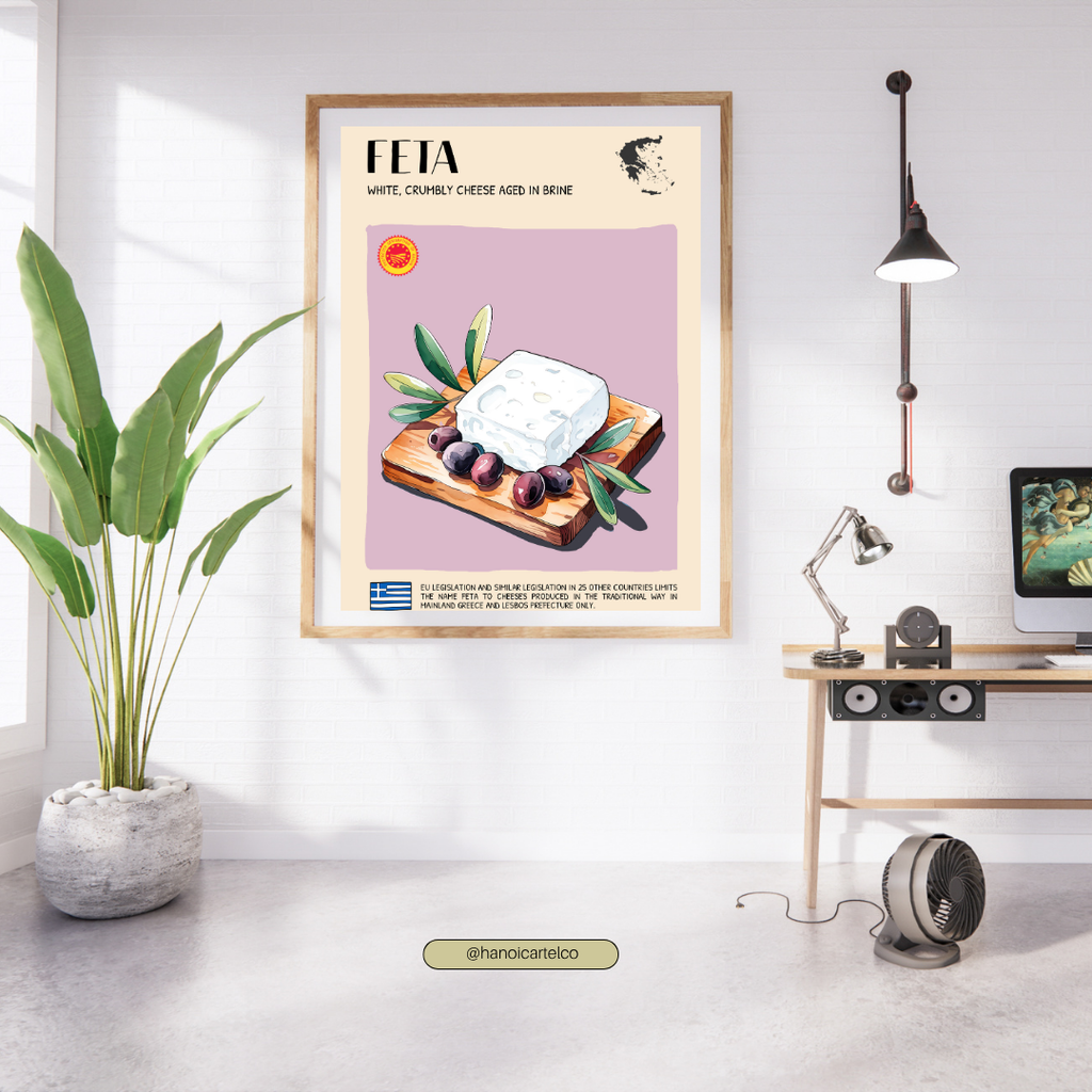 DIGITAL POSTER - VIETNAMESE FOOD ART - Feta