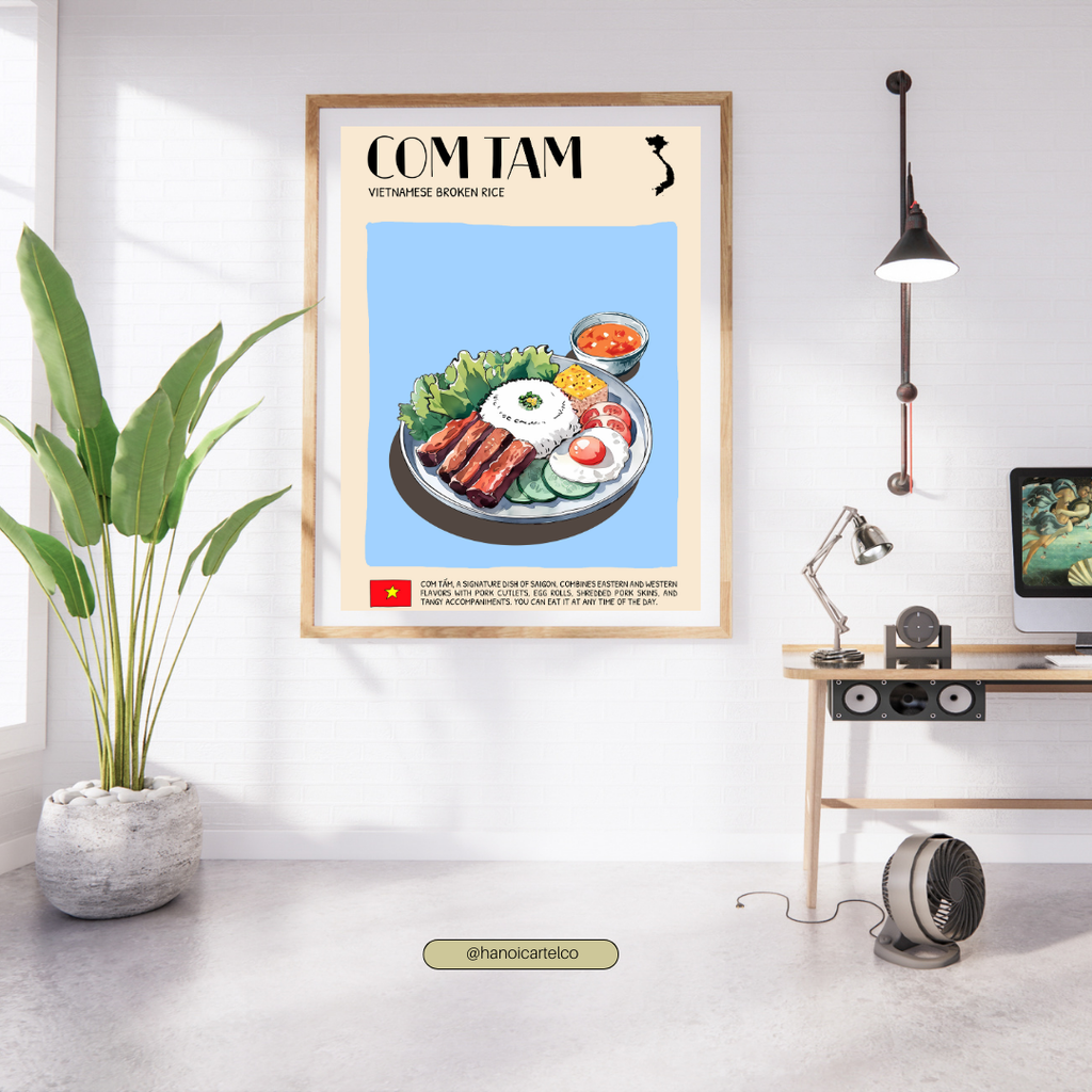 DIGITAL POSTER - ITALIAN FOOD ART - BRUSCHETTA