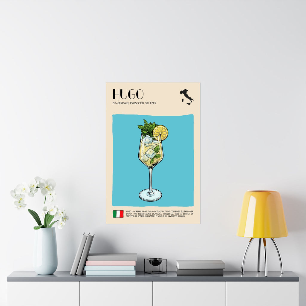 Hugo Poster — Italian Cocktail Art Print