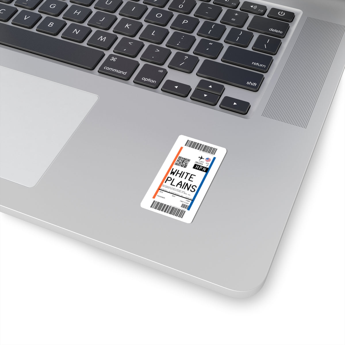 Westchester County Airport (HPN) Boarding Pass Sticker — Travel Luggage Decal