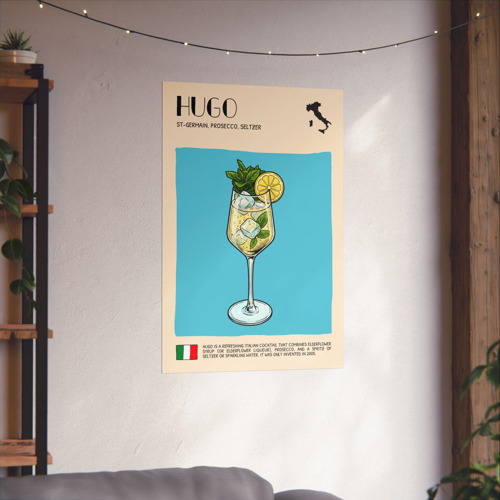 Hugo Poster — Italian Cocktail Art Print