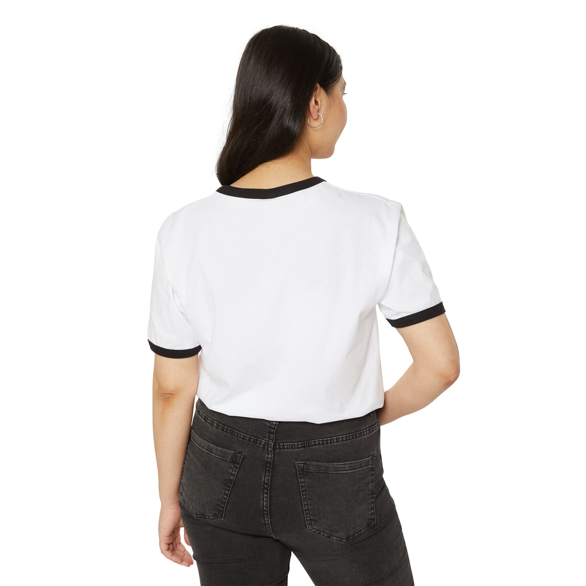 Frankfurt Boarding Pass Ringer T-Shirt