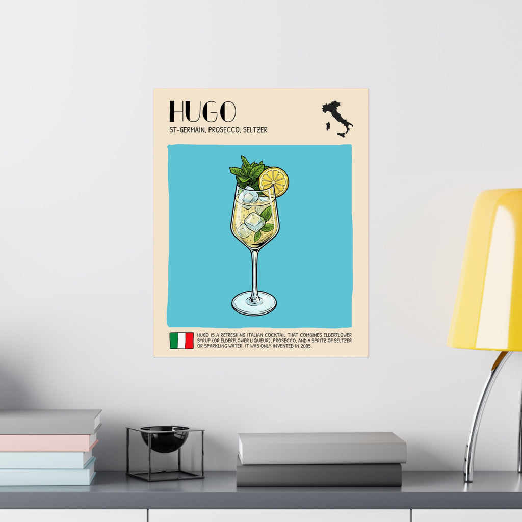 Hugo Poster — Italian Cocktail Art Print