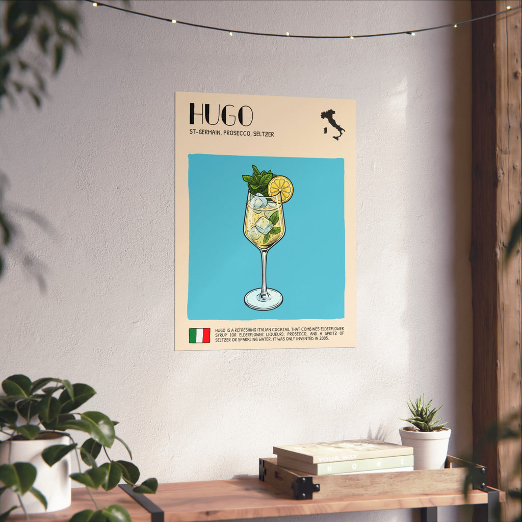 Hugo Poster — Italian Cocktail Art Print