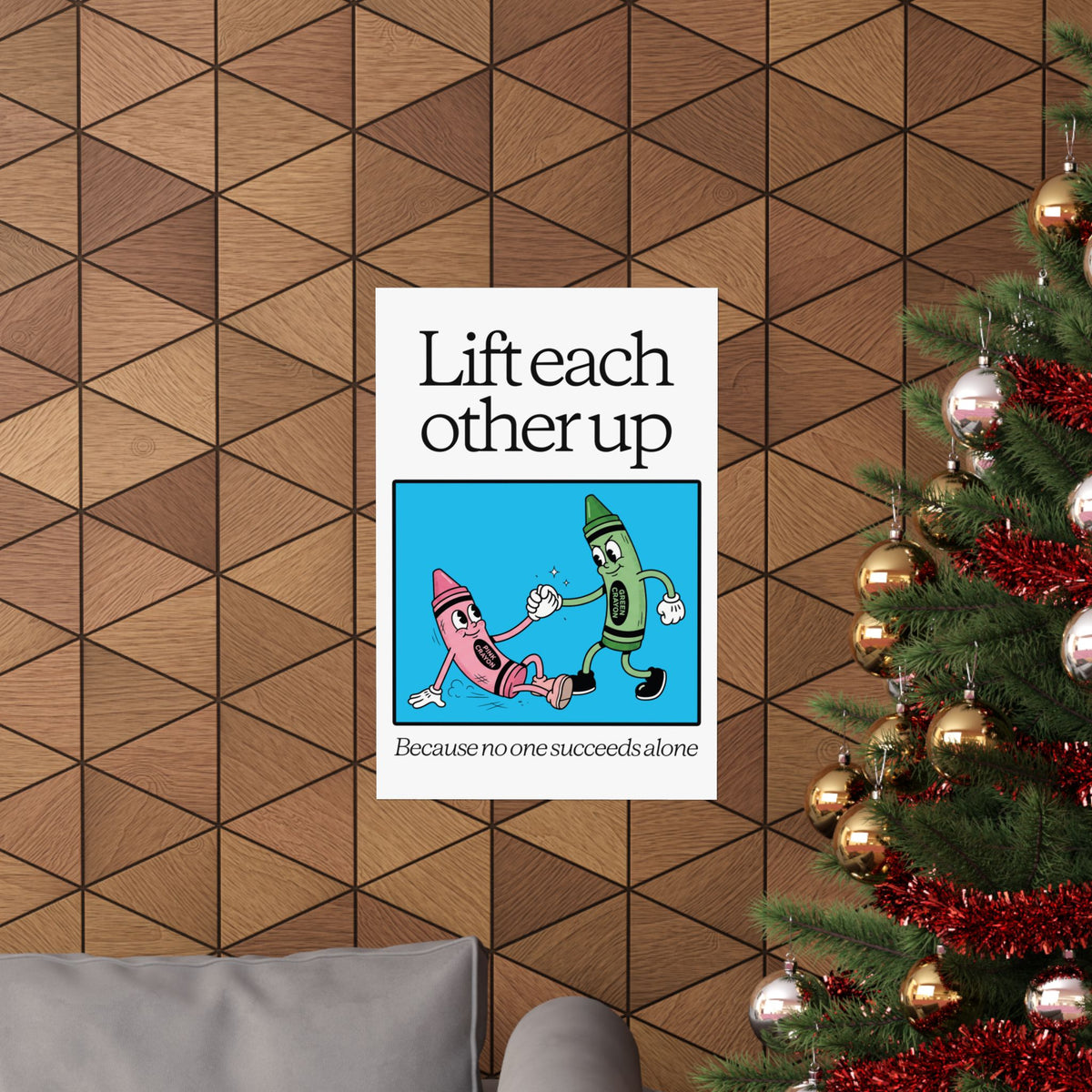 Lift Each Other Up - Poster Design