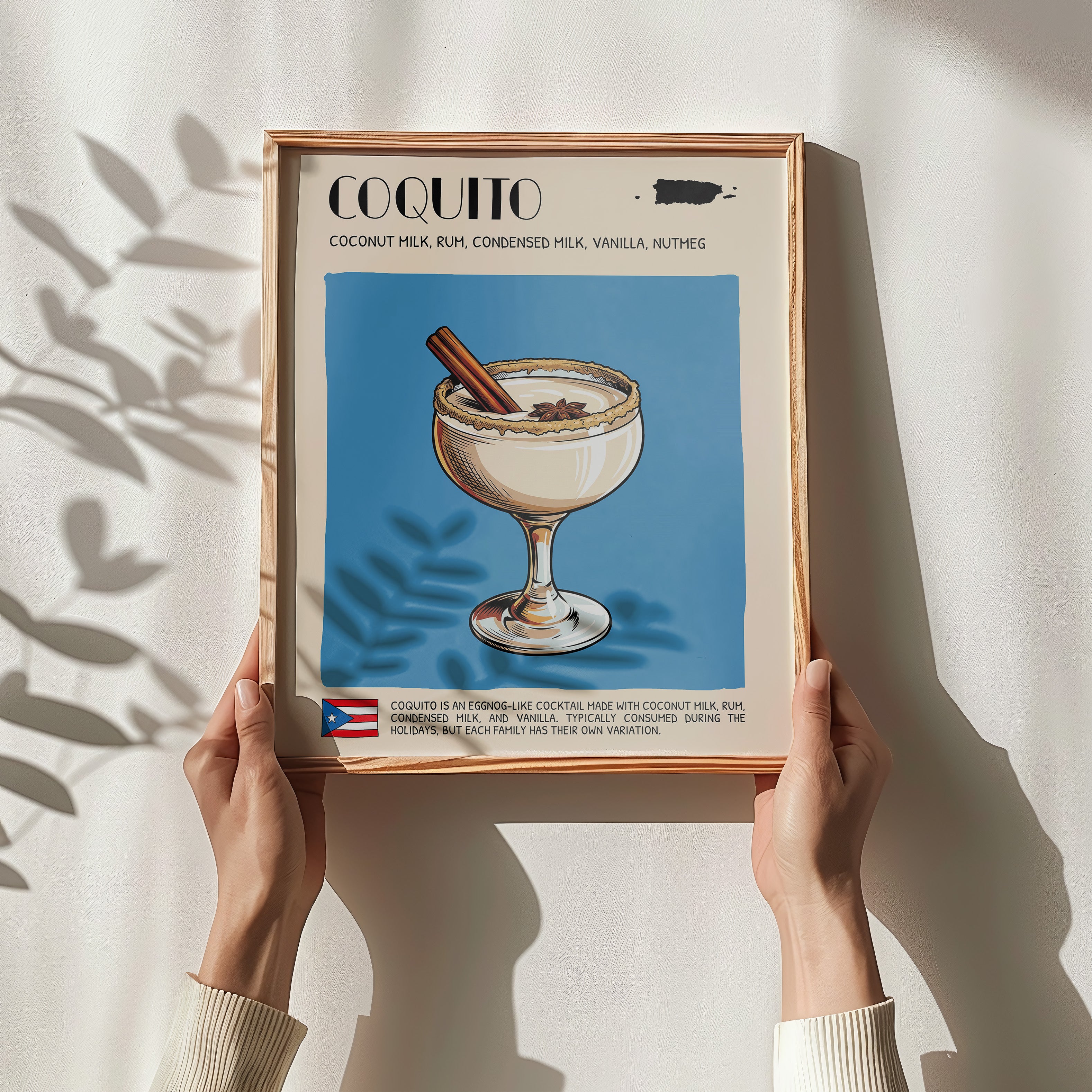 DIGITAL POSTER - COCKTAIL ART - COQUITO