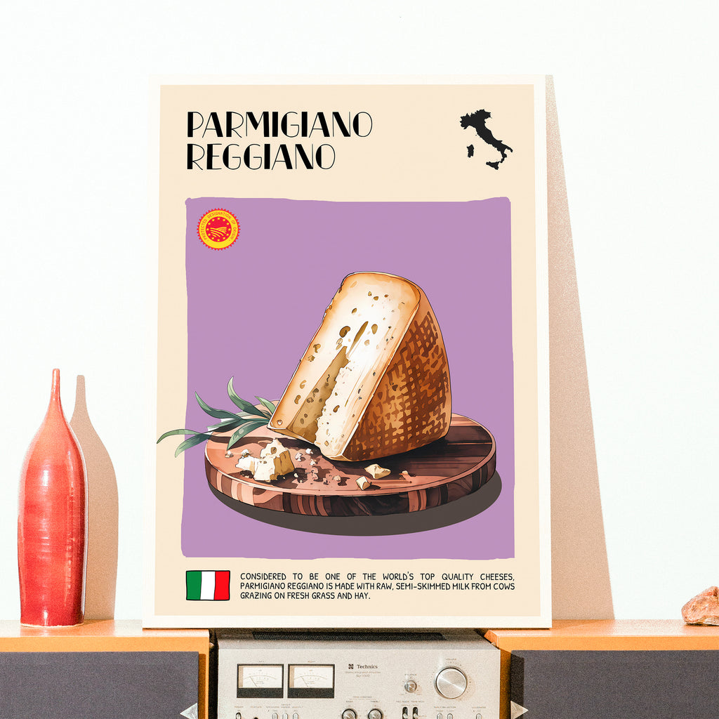 DIGITAL POSTER - CHEESE ART - PARMIGIANO REGGIANO