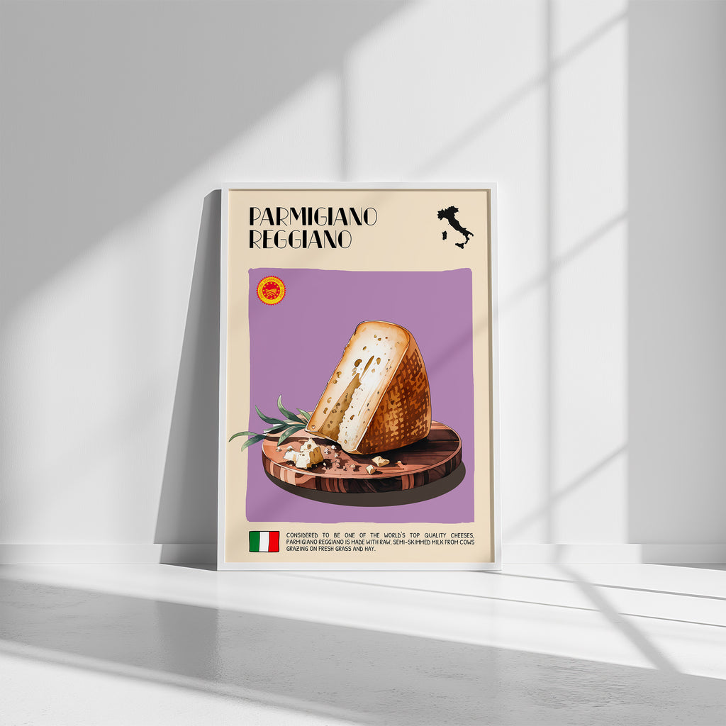 DIGITAL POSTER - CHEESE ART - PARMIGIANO REGGIANO