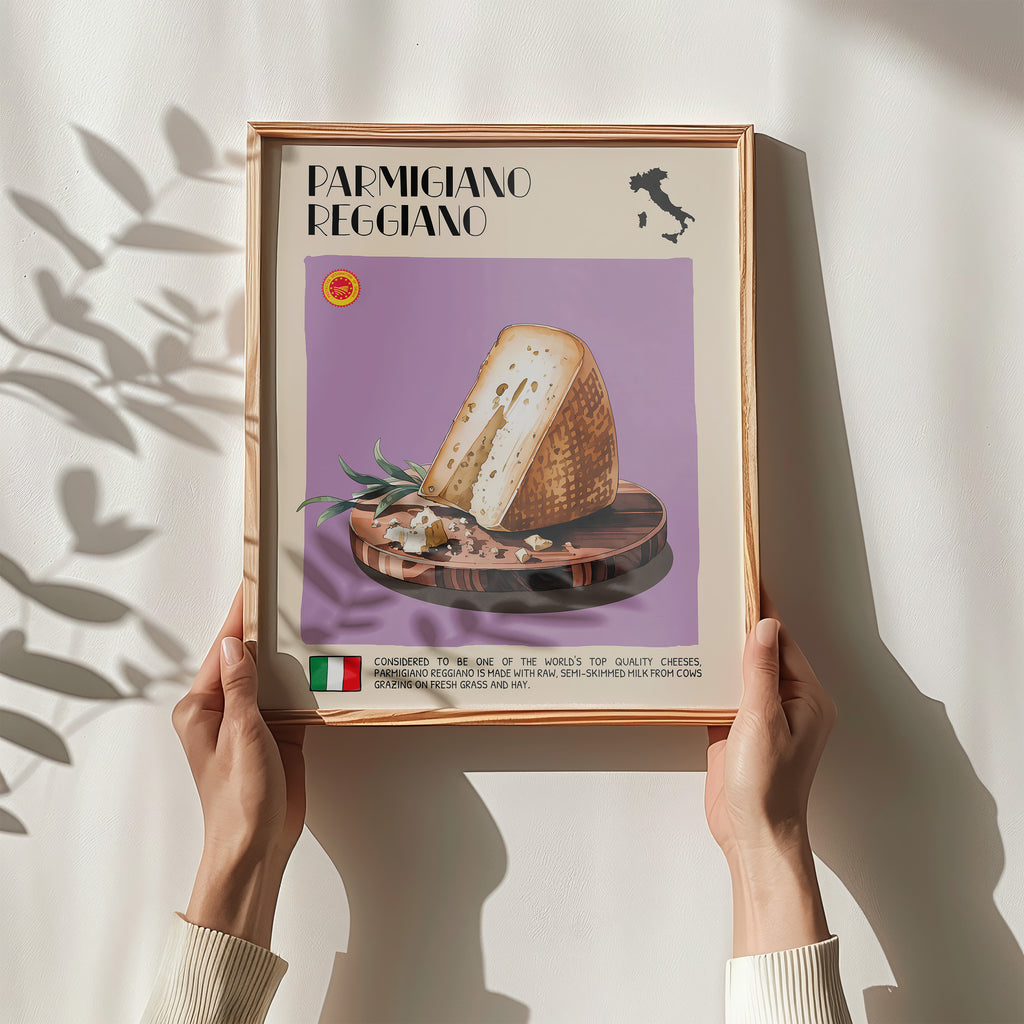 DIGITAL POSTER - CHEESE ART - PARMIGIANO REGGIANO