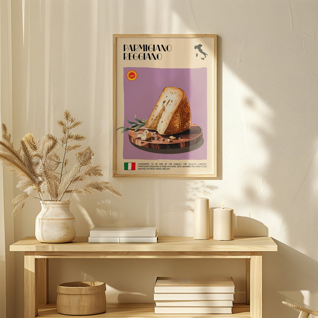 DIGITAL POSTER - CHEESE ART - PARMIGIANO REGGIANO